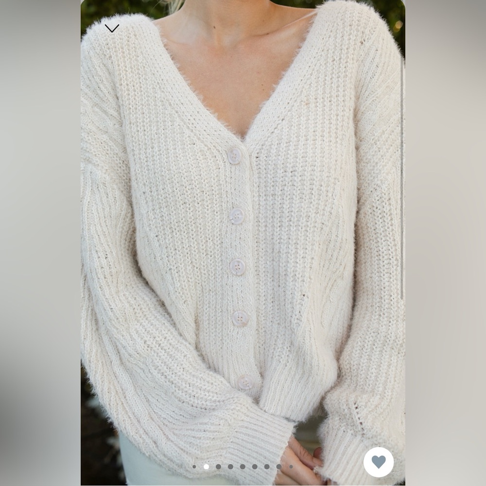 CJLA honey cardigan